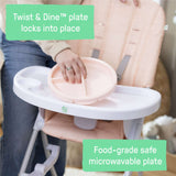 Ingenuity Sun Valley Compact Folding High Chair - Pink