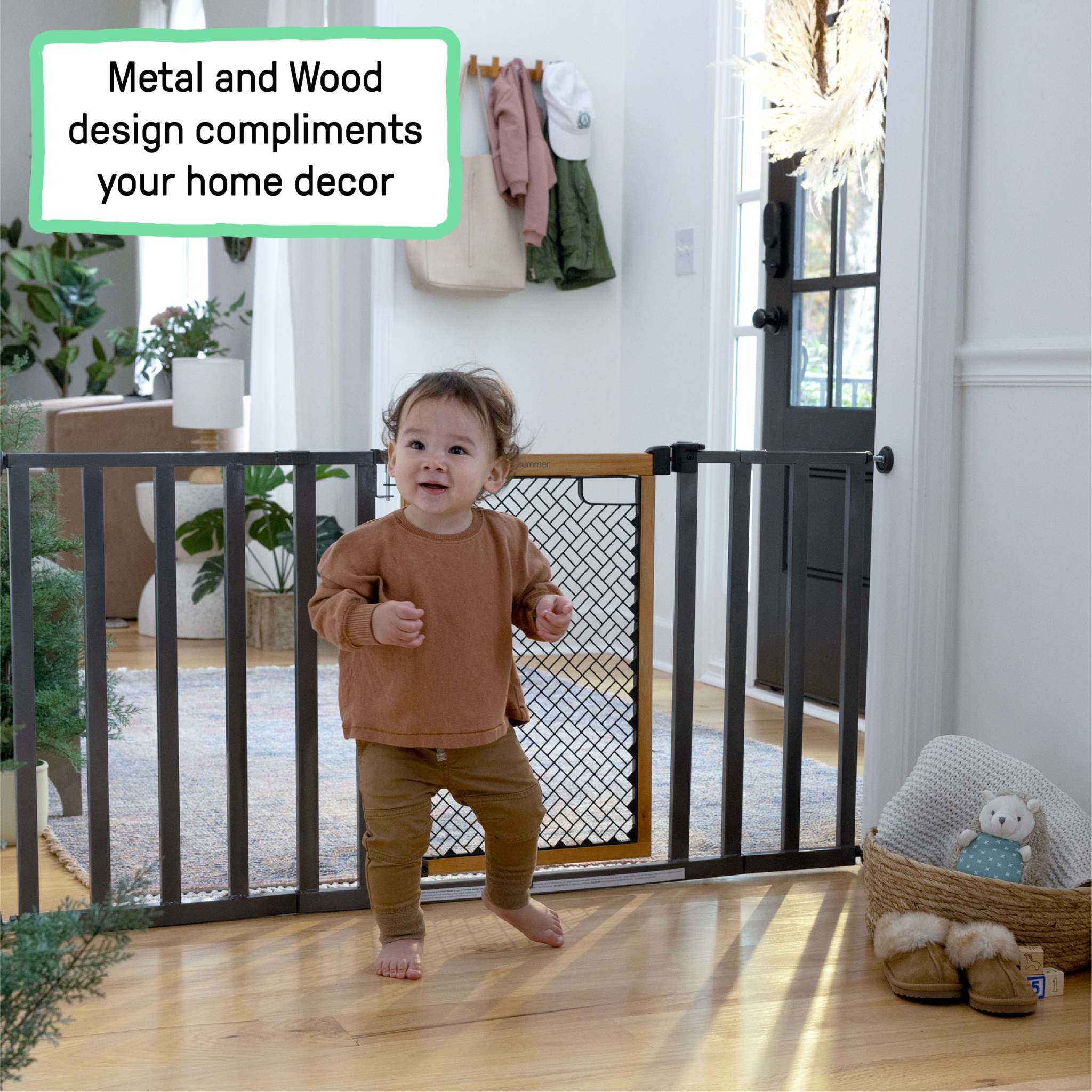 home decor safety gate summer infant Summer by Ingenuity Thruway 60XW Series Extra Wide Safety Pet and Baby Gate