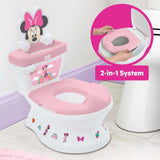Disney Baby Minnie Mouse My Size Potty 2-in-1 toddler training toilet with stickers and sounds