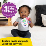 Baby Einstein Ocean Explorers Take Along Tunes Musical Toy, Jammin Janet, Ages 3M+