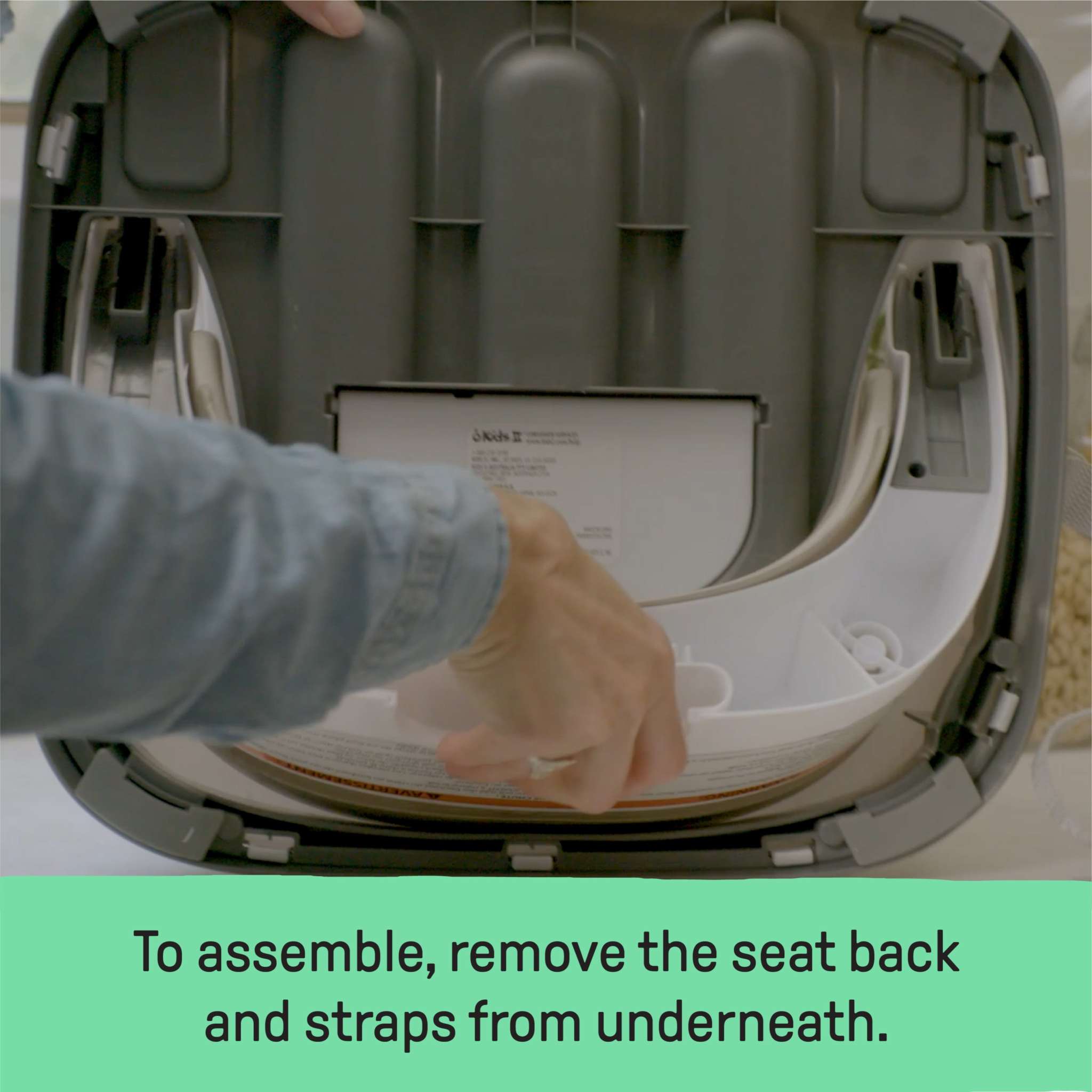 Ingenuity Baby Base 2-in-1 Booster Seat