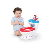 Bright Starts Marvel Spidey and his Amazing Friends My Size Potty 2-in-1 System, Unisex Toddler Potty Chair with Flushing & Cheering Sounds