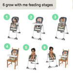 Ingenuity Full Course convertible 6-in-1 high chair for babies and toddlers
