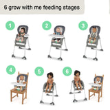Ingenuity Full Course convertible 6-in-1 high chair for babies and toddlers