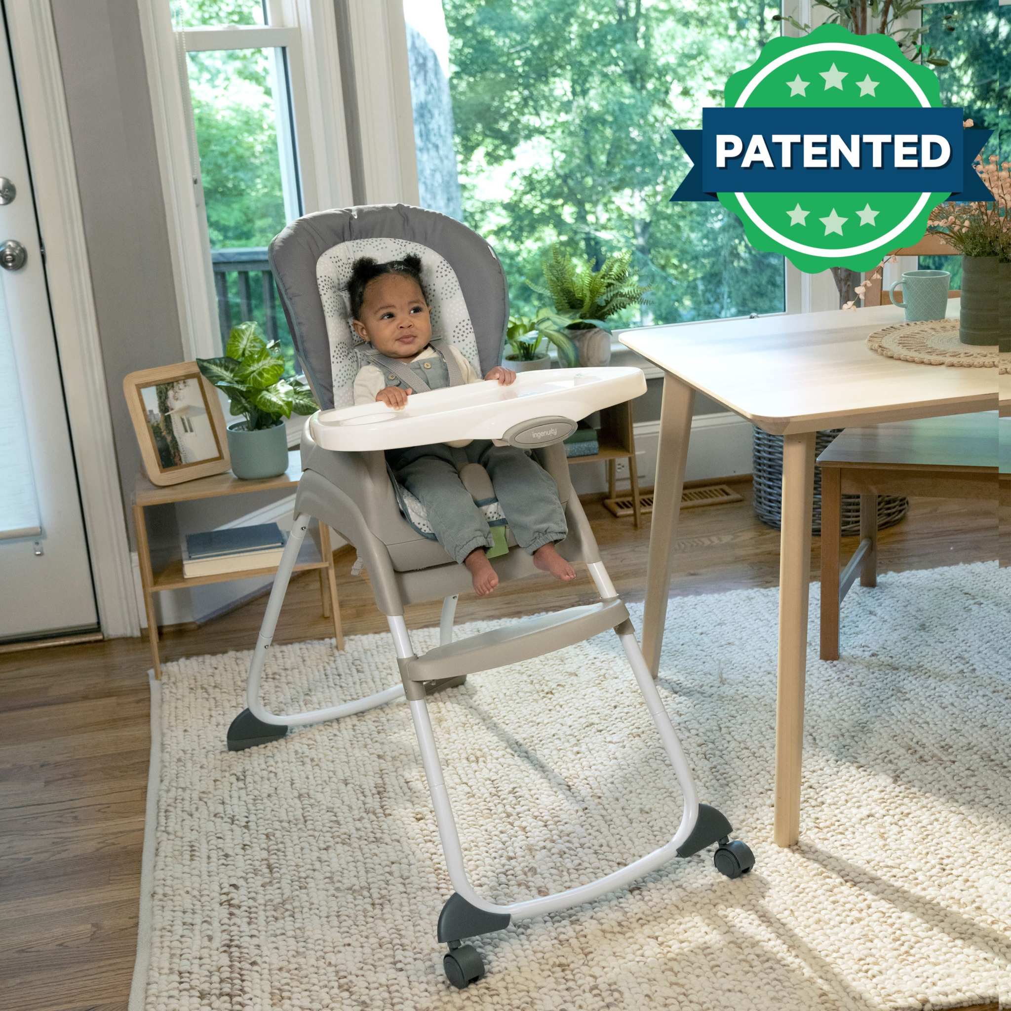 Ingenuity Full Course Astro convertible 6-in-1 high chair for babies and toddlers