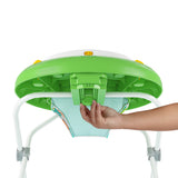 Bright Starts Tiny Trek 2-in-1 Baby Activity Walker, Jungle Vines