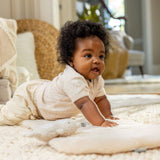 100% lambswool cover and mat for baby tummy time, cozy Australian wool replacement mat for Ingenuity lambswool items