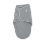 SwaddleMe by Ingenuity Original Muslin Baby Swaddle, 0-3 Months, 7-14 Pounds - Granite