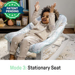 Keep Cozy Baby Bouncer 3-in-1 infant rocker and toddler seat with plush bunny toy