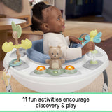 Ingenuity Chambray 2-in-1 Baby Jumper and Activity Center, Ages 6 -24+ Months
