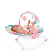 Bright Starts Flamingo Vibes Vibrating Bouncer with Toy Bar