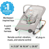 Ingenuity Keep InMotion Automatic Baby Rocking Seat - 0-6M