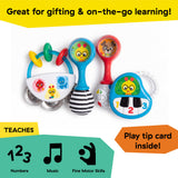 Baby Einstein Call's First Music Class, 4 Piece Baby Toy Gift Set, Ages 3+ Months