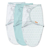 SwaddleMe by Ingenuity Original Swaddle, Size SM, 0-3 months, 3pk (Newport Shores)