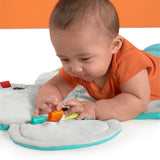 Bright Starts Hug ‘n Cuddle Elephant Baby Gym and Tummy Time Play Mat with Toys