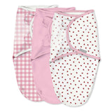 SwaddleMe by Ingenuity Original Swaddle, Size SM, 0-3 months, 3pk (Lady Bug Picnic)