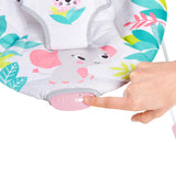 Bright Starts Flamingo Vibes Vibrating Bouncer with Toy Bar