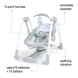 ConvertMe Swing-2-Seat Portable Swing™ - Raylan™