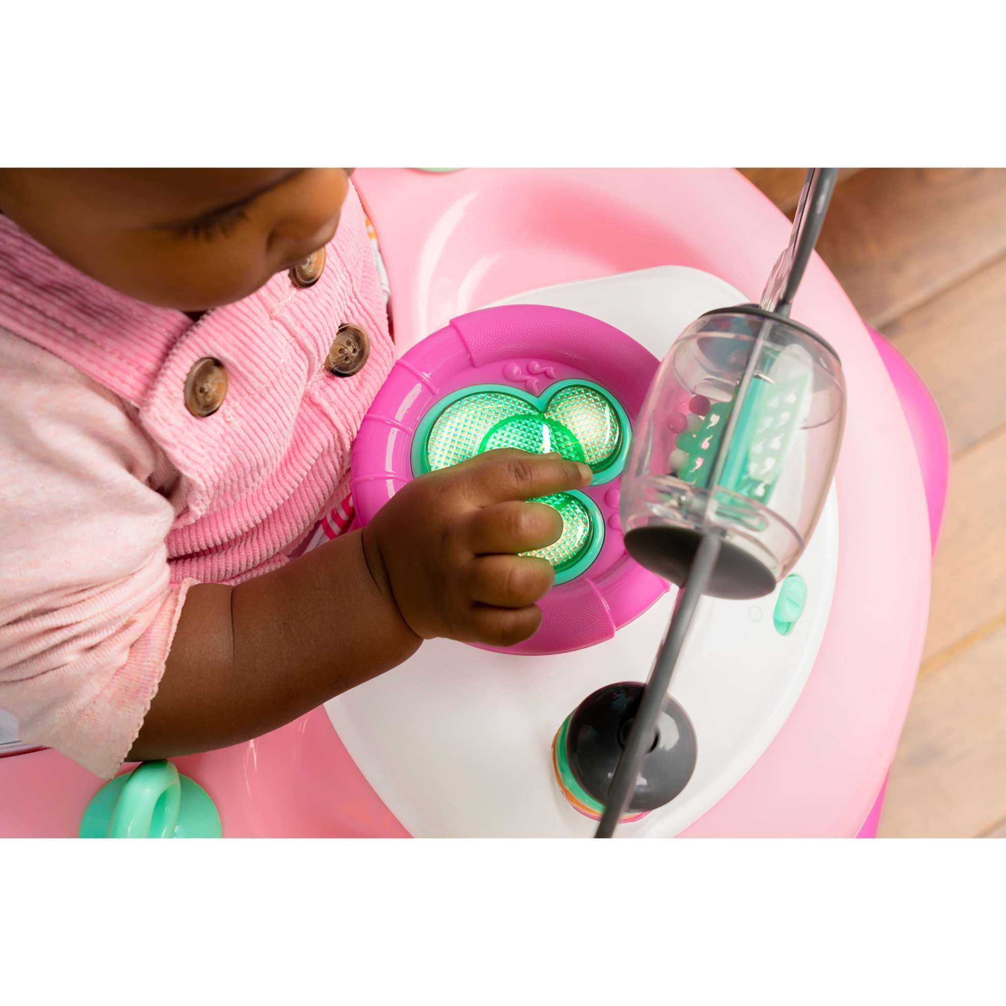 Disney Baby Minnie Mouse 2-in-1 toddler activity walker with lights and sounds
