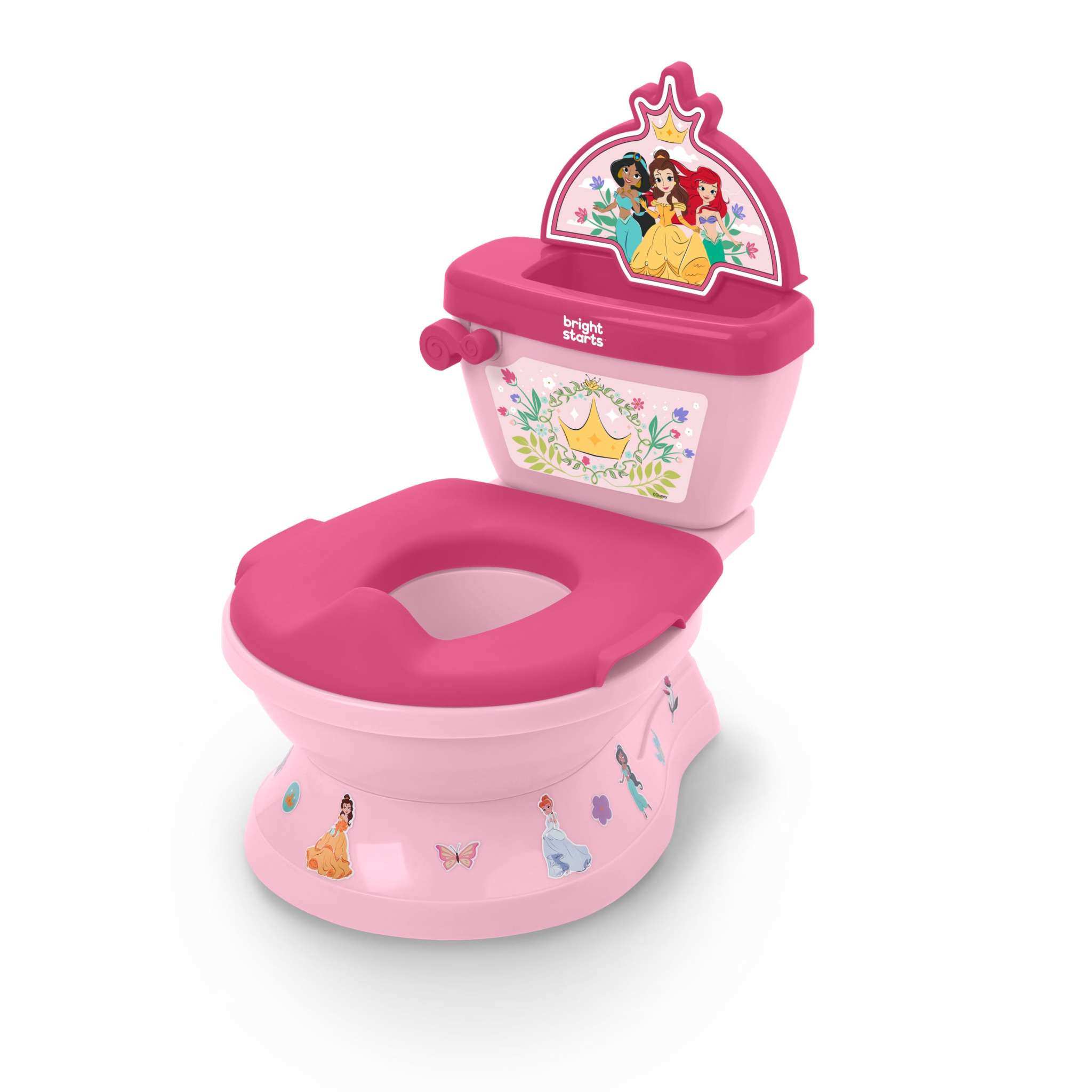 Disney Princess My Size Potty 2-in-1 toddler training toilet with princess stickers
