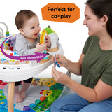 Baby Einstein 4-in-1 Discover More Baby Activity Jumper & Table, Montessori-inspired, Ages 6+ Months