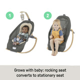 Ingenuity Every Season Rocking Seat - For Ages 0-30 Months - Wesley