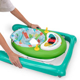 Bright Starts Tiny Trek 2-in-1 Baby Activity Walker, Jungle Vines