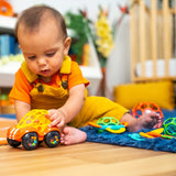 Bright Starts Soothers & Shakers 5 Piece Gift Set, On the Go Baby Toys