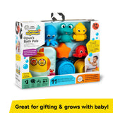 Baby Einstein Ocean Explorers Opus Bath Pals 11-Piece Gift Set, Ages 3+ Months