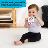 Baby Einstein Ocean Explorers Sensational Janet Sensory Rattle & Teether, Ages 0+ Months