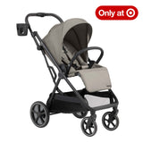 Ingenuity 3DSuite Modular Stroller with Reversible Seat, One-Hand Fold, Car Seat Compatible & Extra-Large Storage - Cashew