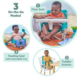 Bright Starts Disney Baby Pop 'N Sit Portable Booster, Finding Nemo