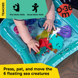 Baby Einstein Ocean Explorers Sensory Splash Water Mat, Ages 0-36 Months