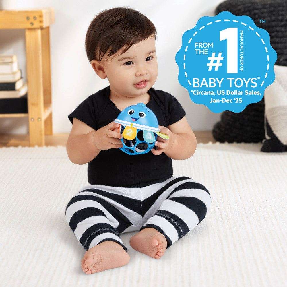 Baby Einstein Opus Jingle & Shake colorful rattle toy for infants