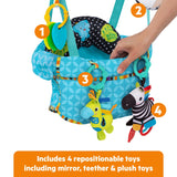 Bright Starts Bounce 'n Spring Deluxe Door Jumper with Take-Along Toys