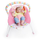 Bright Starts Fancy Fantasy Vibrating Bouncer with Toy Bar