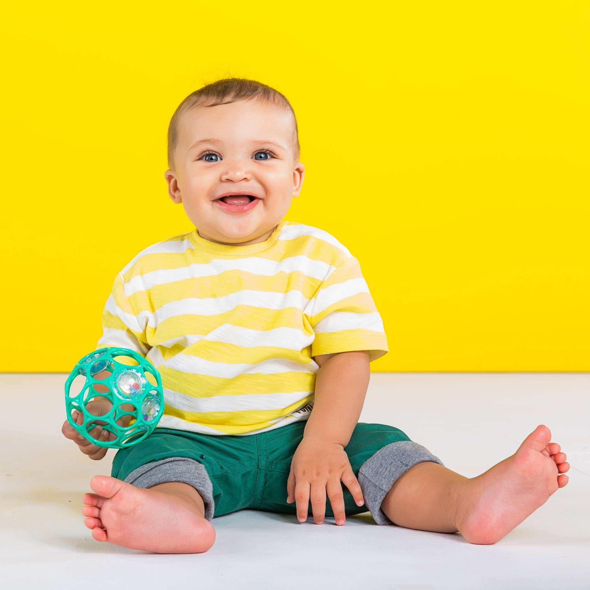 baby playing with a little shakers 6-piece gift set