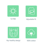 SwaddleMe by Ingenuity Original Swaddle, Size L, 3-6 months, 3pk (Superstar)