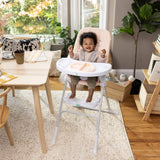 Ingenuity Sun Valley Compact Folding High Chair - Pink