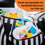 Baby handheld piano toy with magic touch keys for infants