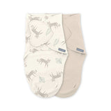 SwaddleMe by Ingenuity Monogram Collection Swaddle, Size 0-3 Months, 2pk - Born Free