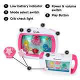Baby Einstein Sea Dreams Soother Bundle, 2 Piece Set, In Nursery & On-the-Go Toy, Pink, Ages 0+ Months
