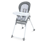 Ingenuity Trio foldable 6-in-1 baby high chair with adjustable footrest and removable tray