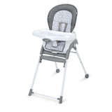 Ingenuity Trio foldable 6-in-1 baby high chair with adjustable footrest and removable tray