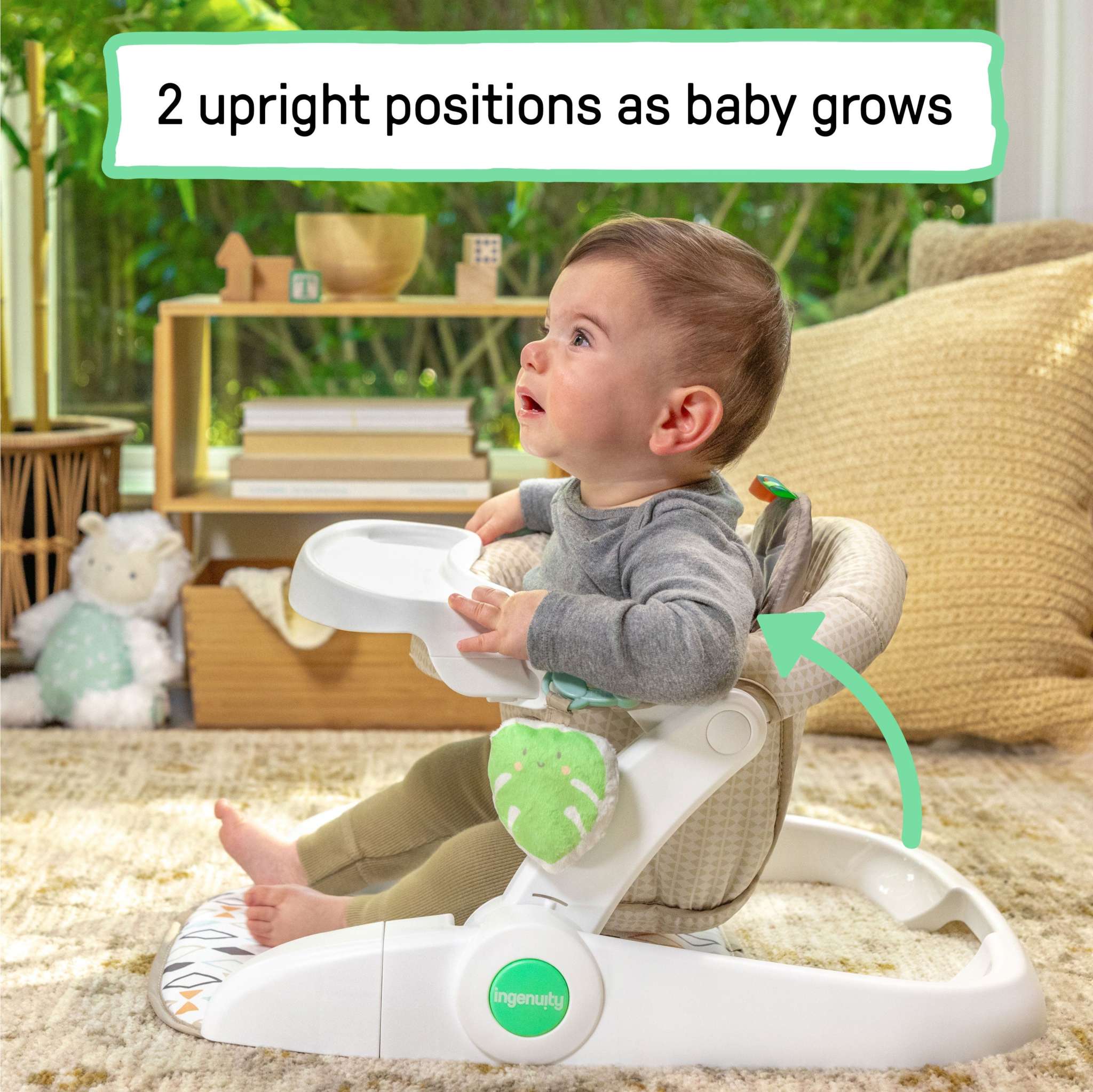 baby in prop spot learn-to-sit - loni