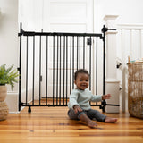 baby in front of the stairway + 46w series black