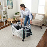 Ingenuity Smart & Simple Travel Cot, Bryant