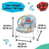 Kick to It Opus™ Musical Infant to Toddler Rocker