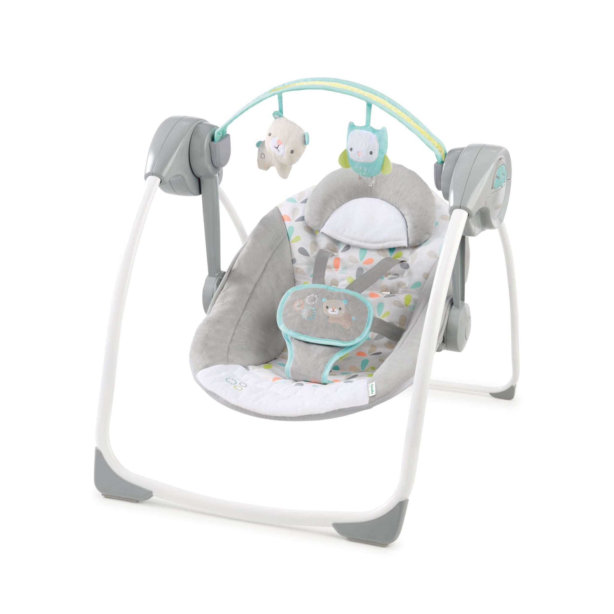 comfort 2 go portable swing - fanciful forest