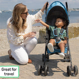 mother and baby with a summer by ingenuity 3dmini convenience stroller